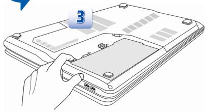 MSI GX60 3AE-212 - Installer l'ensemble batterie - 4
