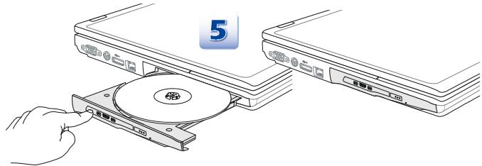 MSI GX60 3AE-212 - Insérer le disque - 5