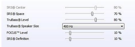 MSI WIND TOP AE2051-EU-WE2184G50S7PM - Utilisation du son SRS Premium Sound - 4