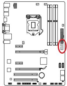 MSI Z87-G65 GAMING - JUSB3: USB 3.0 Erweiterungsanschluss - 1