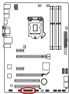 MSI Z87M-G43 - JLPT1: Parallel Port Connector - 1