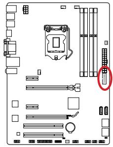 MSI Z87M-G43 - JUSB3: USB 3.0 Erweiterungsanschluss - 1