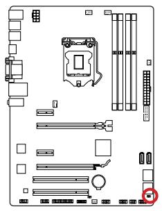 MSI Z87M-G43 - JCI1: Connecteur Intrusion Chássis - 1