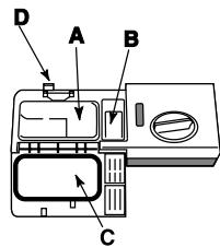 HOTPOINT-ARISTON LDF 12314 - Carregar o detergente - 1