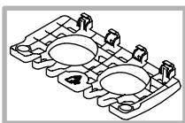 HOTPOINT-ARISTON LDF 12314 - Hochklappbare Ablagen "Baby" - 1