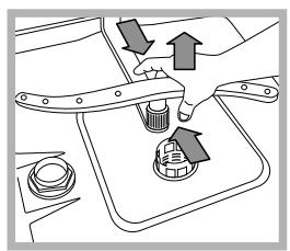HOTPOINT-ARISTON LDF 12314 - Czyszczenie spryskiwaczzy - 2