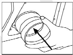 LISTO SLE 6L4M - Raccord du tuyau d'aération : - 1