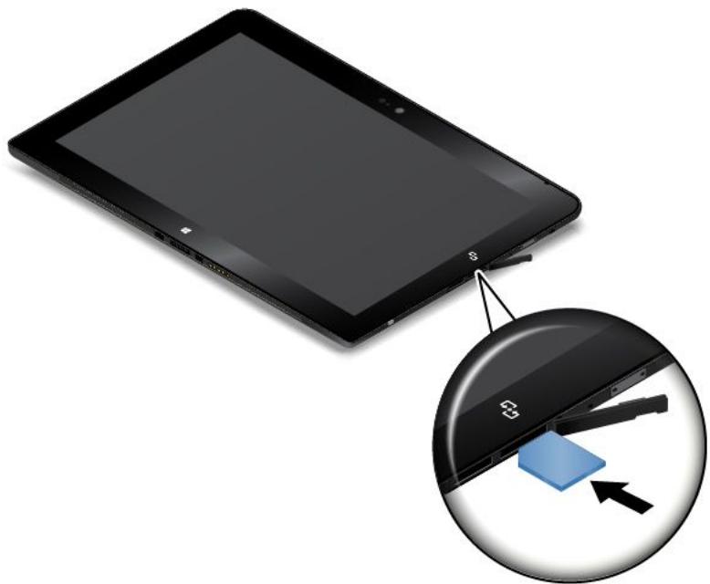 LENOVO THINKPAD 10 (20C10024FR) - Installation et retrait de la carte micro SIM - 2