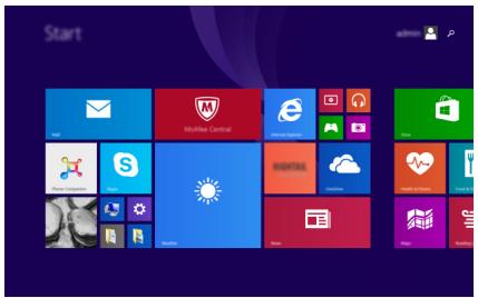 LENOVO MIIX 3-1030 (80HV001FFR) - Écran Accueil - 1