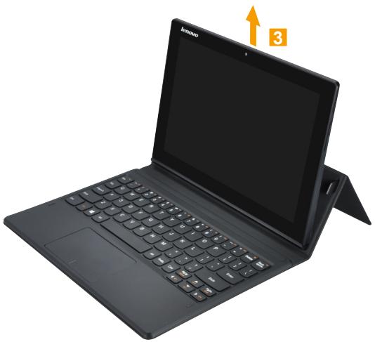 LENOVO MIIX 3-1030 (80HV001FFR) - Retrait de la tablette - 2