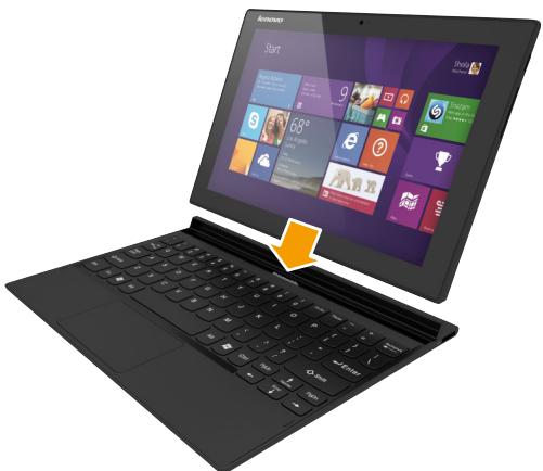 LENOVO MIIX 3-1030 (80HV001FFR) - Mode Portable - 1