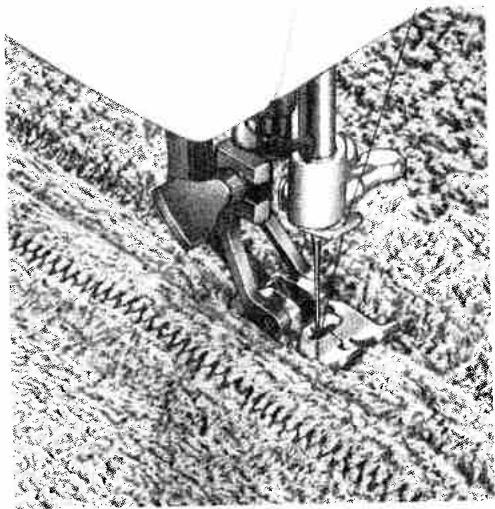 PFAFF 1222E - Stitching terry cloth - 6