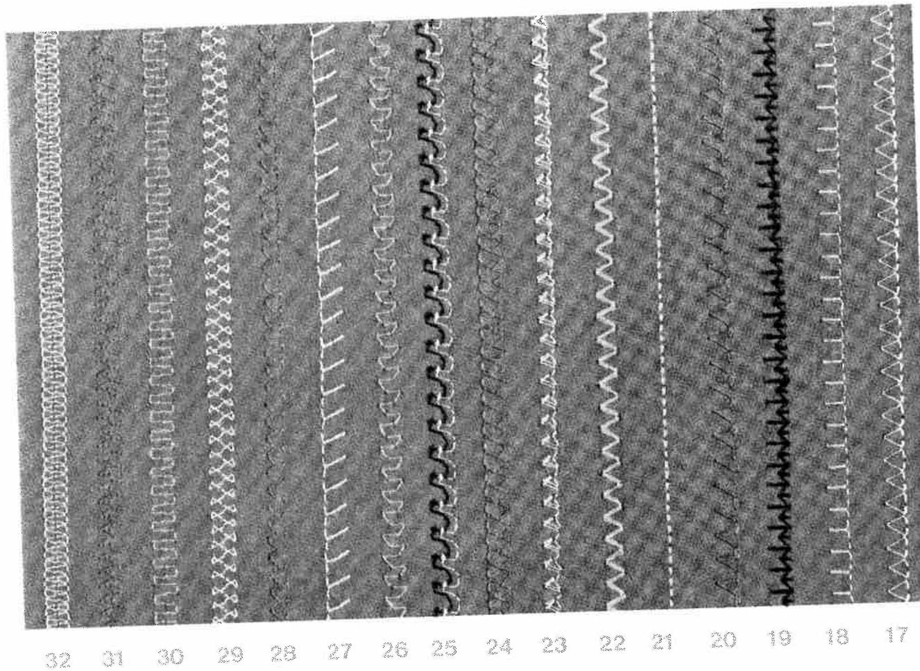 PFAFF 1222E - ORNAMENTAL-STITCH COMBINATIONS - 7