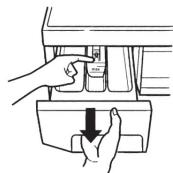 DAEWOO DWC-LDC1422S - Nettoyage du distributeur de produits lessiviels - 1