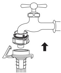 DAEWOO DWC-LDC1422S - Cas d'un robinet sans filetage - 5