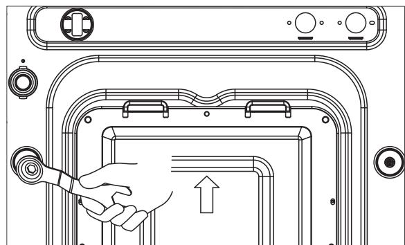 DAEWOO DWC-LDC1422S - Retrait des boulons de transport - 2