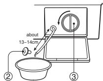 DAEWOO DWC-LDC1422S - Nettoyage du filtr de vidange - 2