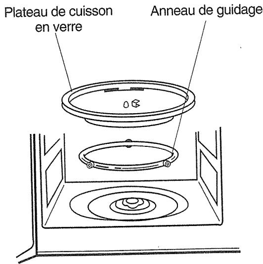 DAEWOO KOR-6L05R - Plateau de cuisson en VERRE - 1