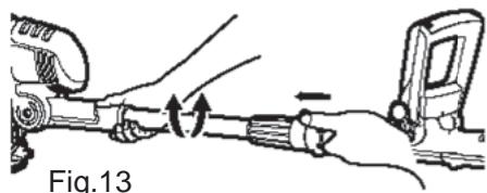 MAC ALLISTER MGT430 - Réglage de la tête de coupe pour le travail sur les cordures - 1