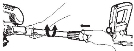 MAC ALLISTER MGT430 - Ajuste del ángulo - 1