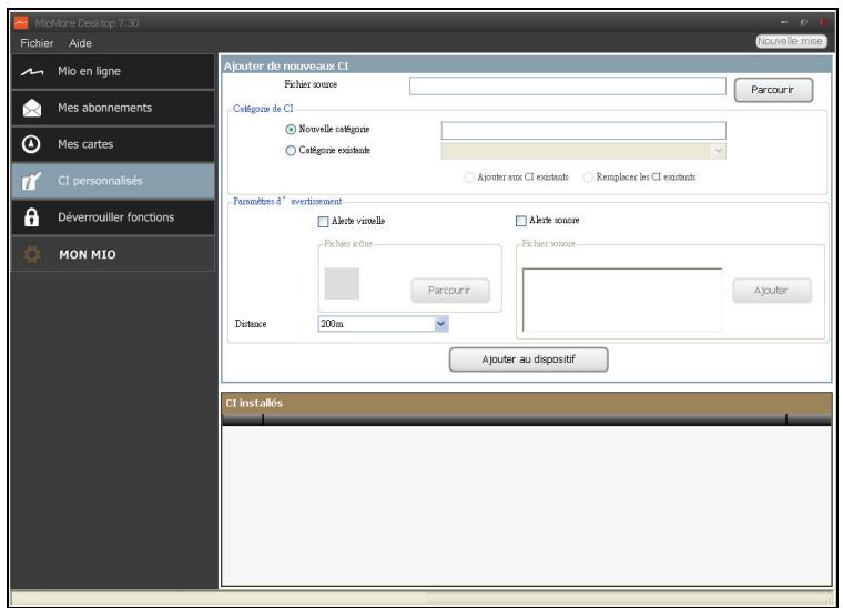 MIO MOOV M610 - MioMore Desktop  CI personnalisés - 1
