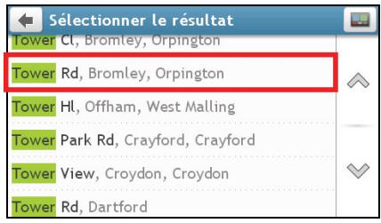 MIO MOOV M610 - Comment rechercher un CI par mot-clé? - 3