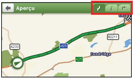 MIO MOOV M610 - Comment utiliser les onglets dans la barre de titre? - 1