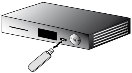 SAGEMCOM DSI89 HD TNTSAT - Connecter un périphérique de stockage USB - 1