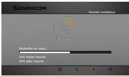 SAGEMCOM DSI89 HD TNTSAT - Première installation - 5