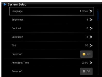 TELEFUNKEN DPF 10934 - Light sensor on/off - 1