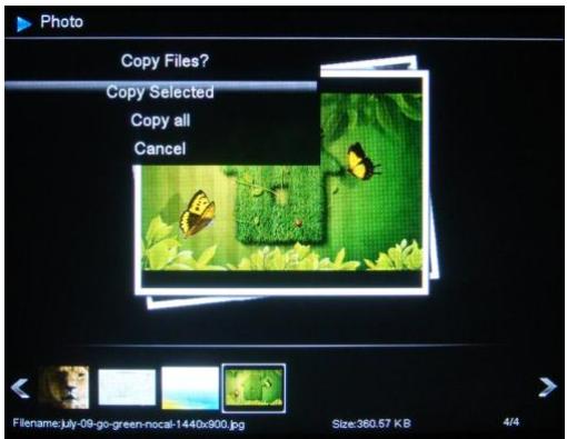 TELEFUNKEN DPF10333 - - Copia delle fotto alla modalità thumbnail - 1