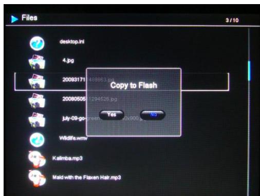 TELEFUNKEN DPF 9324 8 - Kopieren vanoto'saar het interne geheugen - 1