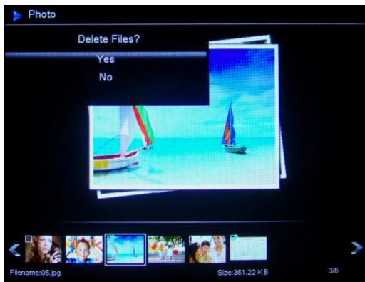 TELEFUNKEN DPF 9324 8 - Eliminazione delle foto - 4