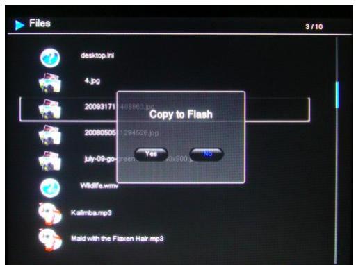 TELEFUNKEN DPF 9324 8 - Kopieren von Fotos in den internen Speicher - 1