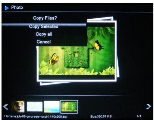 TELEFUNKEN DPF 9324 8 - Kopieren vanoto'saar het interne geheugen - 2