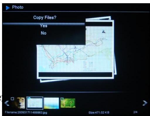 TELEFUNKEN DPF 9324 8 - Kopieren vanoto'saar het interne geheugen - 3
