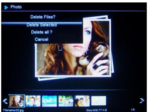 TELEFUNKEN DPF 7904 - Suppression de photos - 3