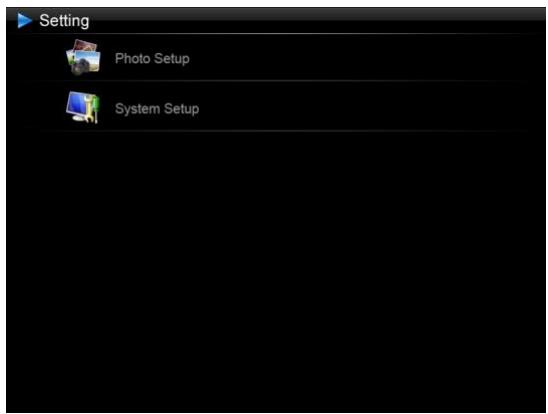 TELEFUNKEN DPF 9324 - Les réglages - 1