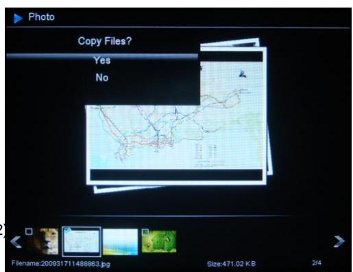 TELEFUNKEN DPF 9324 - Kopieren vanoto'saar het interne geheugen - 3
