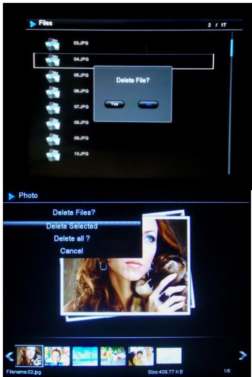 TELEFUNKEN DPF9323 - Borrado de Foto - 1