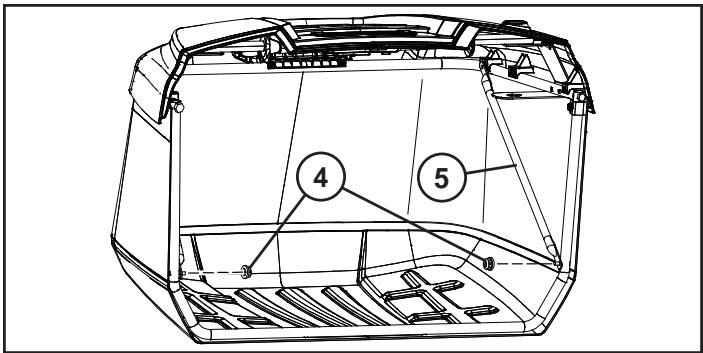 MCCULLOCH M13097RB - INSTALACION DE LA BATERIA - 2