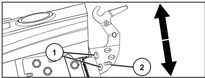 MCCULLOCH M13097RB - REGLAGE VERTICAL - 1