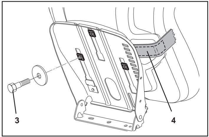 MCCULLOCH M13097RB - RéGLAGE DU SIÈGE - 3