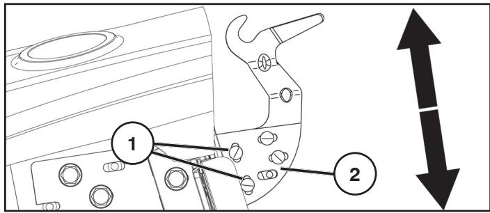MCCULLOCH M14597 - Reglage des montures de suspension - 1