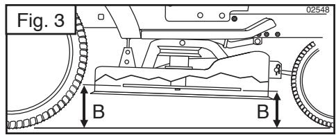 MCCULLOCH M145107T - Réglage d'avant en arrière - 3