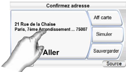 HARMAN KARDON AUT - SAISIE D'UNE ADRESSE DE RUE - 3