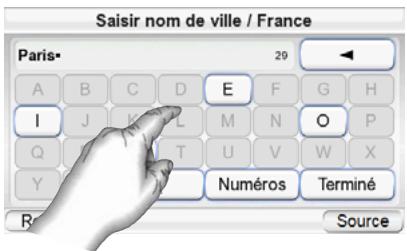 HARMAN KARDON CH) [GPS-200GSEC] - SAISIE D'UNE ADRESSE DE RUE - 2