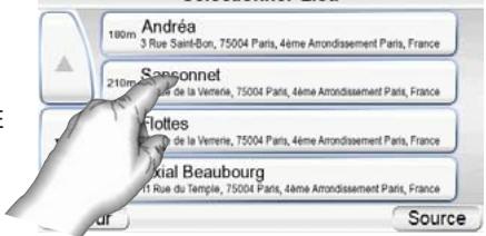 HARMAN KARDON CH) [GPS-200GSEC] - NAVIGATION VERS UN CENTRE   VILLE: - 3