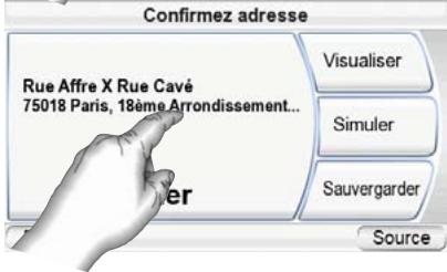 HARMAN KARDON CH) [GPS-200GSEC] - NAVIGATION VERS UN CODE POSTAL: - 3