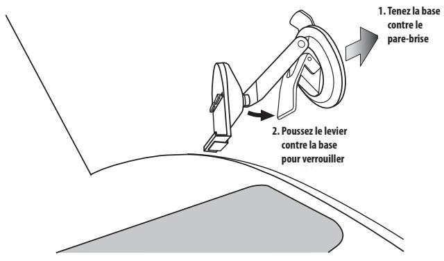 HARMAN KARDON CH) [GPS-200GSEC] - MONTAGE SUR LE PARE-BRISE : - 1